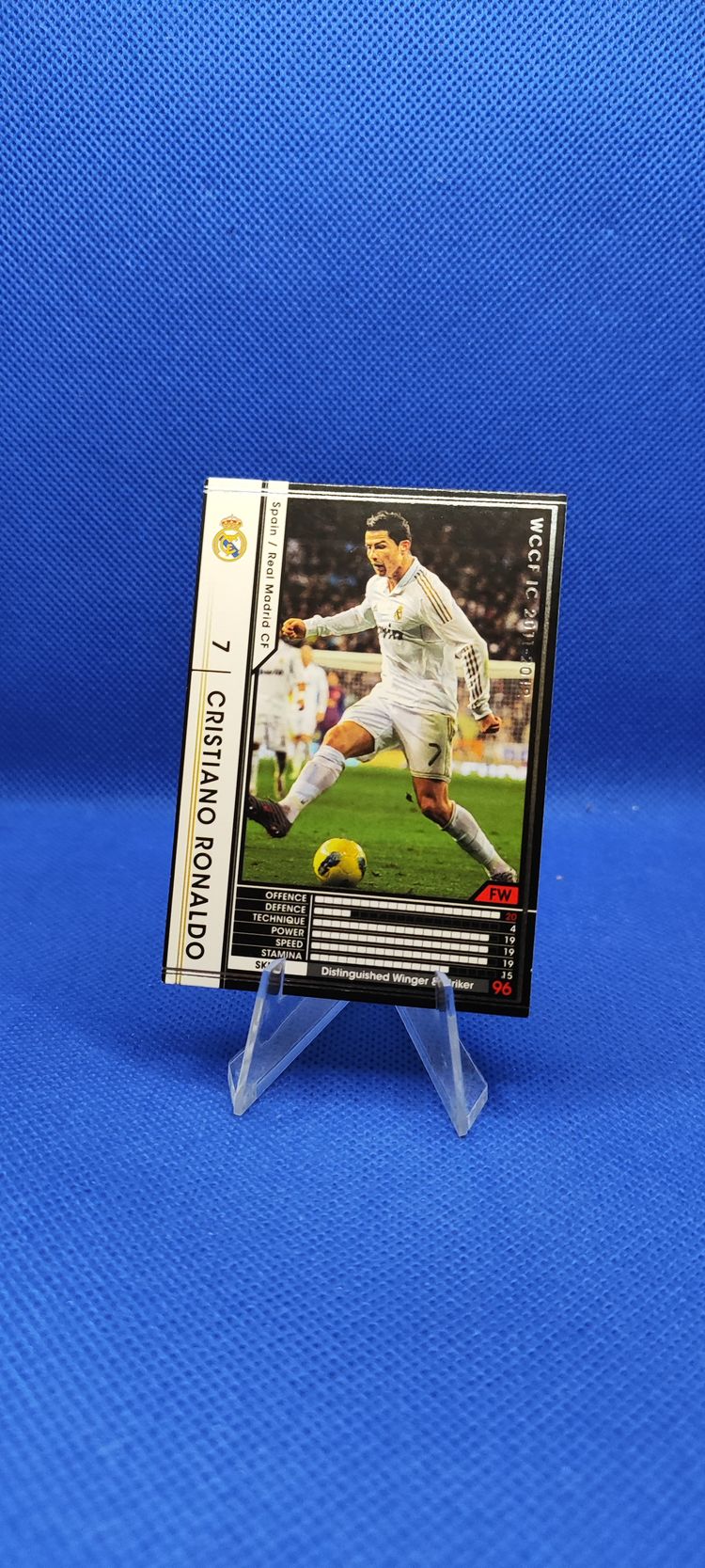 Cristiano Ronaldo Football Trading Card
