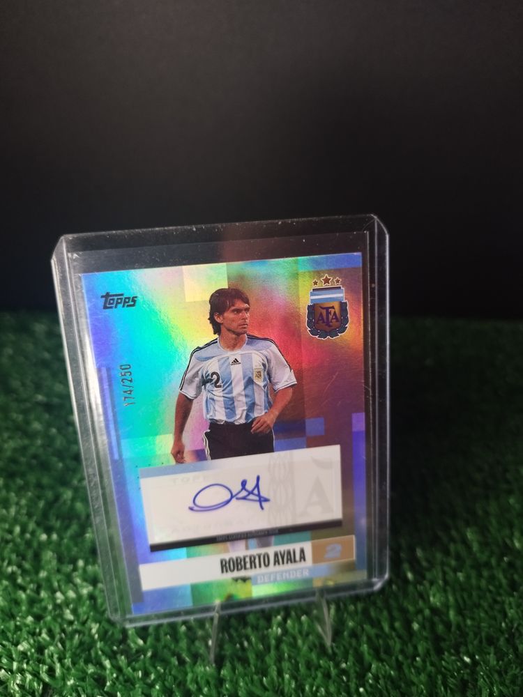 Roberto Ayala /250 Auto Topps Team Set Argentina 2024