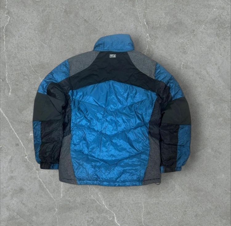 Adidas Blue And Black Puffer Jacket 2
