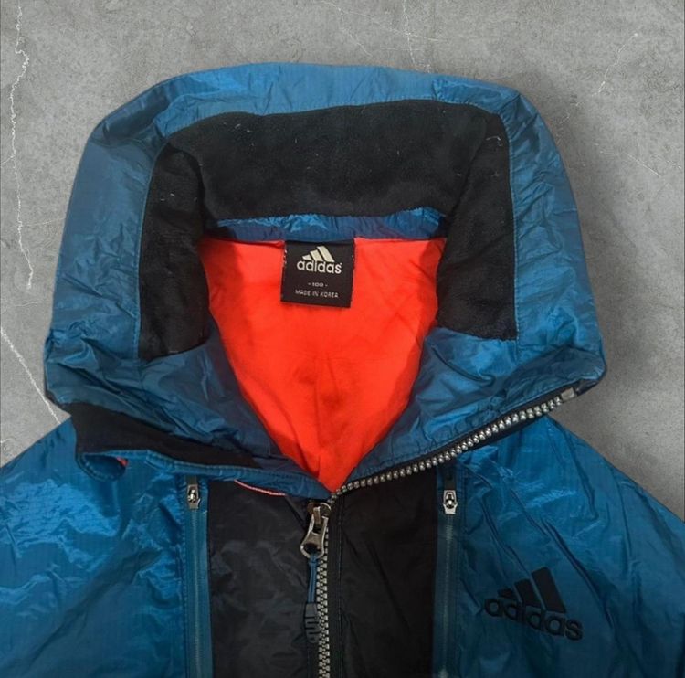 Adidas Blue And Black Puffer Jacket 3