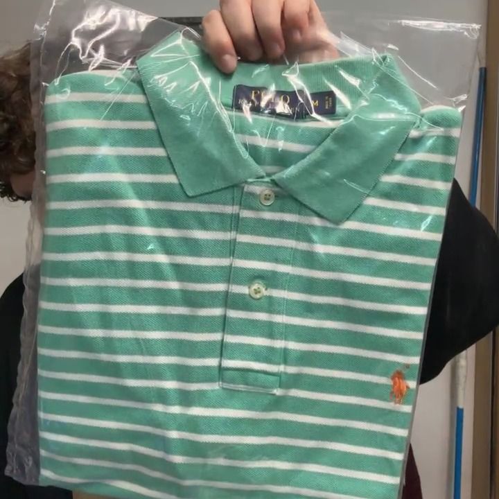 Polo Polo Ralph Laure verde a righe imagen del producto