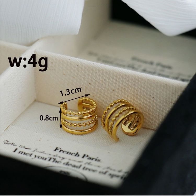 Gold Ear Cuffs image 5