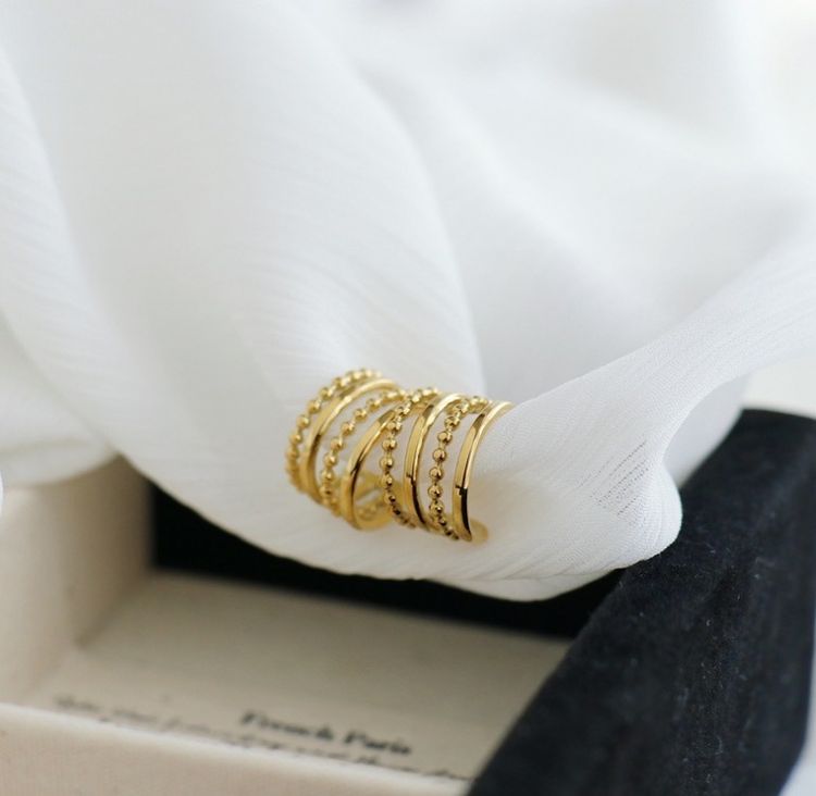 Gold Ear Cuffs image 7