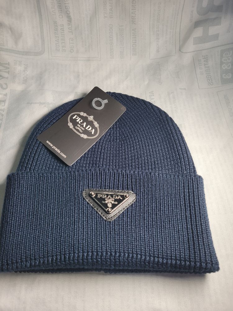 Prada Knit Beanie Hat image 1