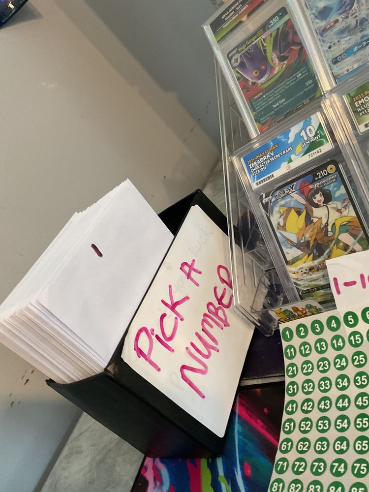 Mystery envelopes x5