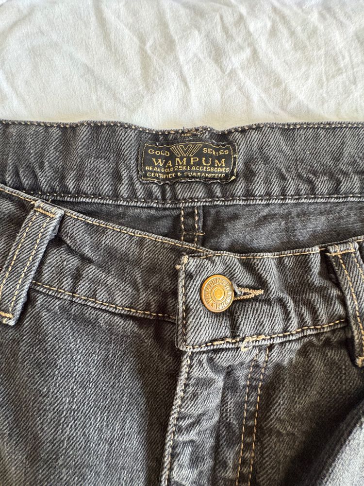 Wampum Black Denim Jeans imagen 6