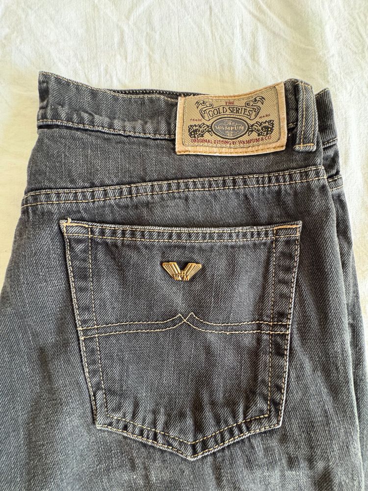 Wampum Black Denim Jeans imagen 4