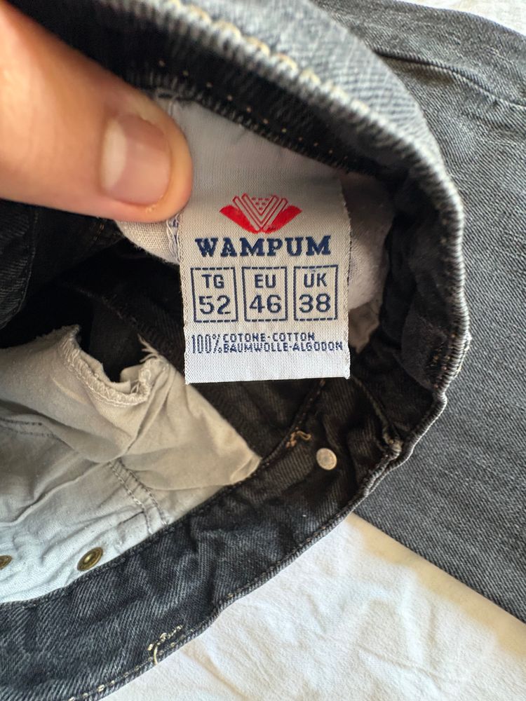 Wampum Black Denim Jeans imagen 7
