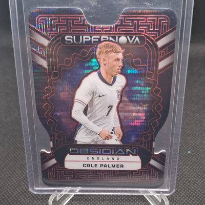 Supernova Obsidian England Football Trading Card