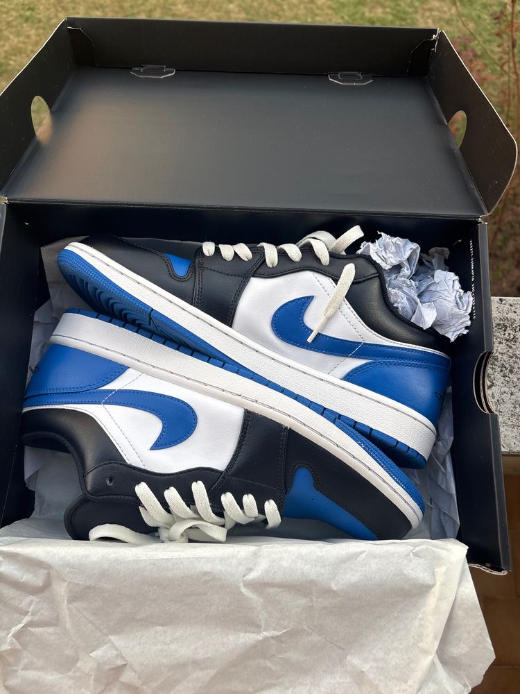 Air jordan 1 low blue royal image 1