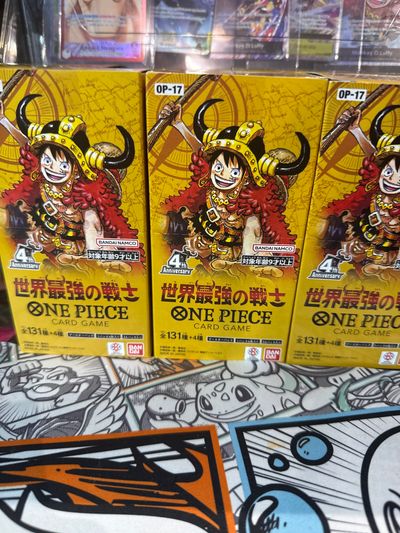 Japanese op17 booster box