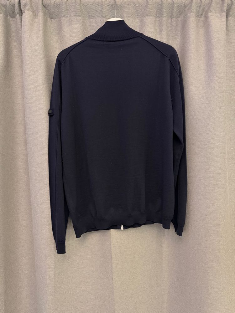 Prada Cardigan Zip Up Navy image 2