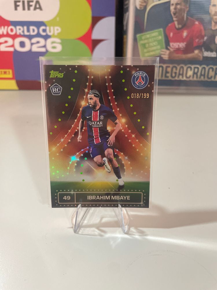 Topps Topps Ibrahim Mbaye Football Trading Card zdjęcie produktu
