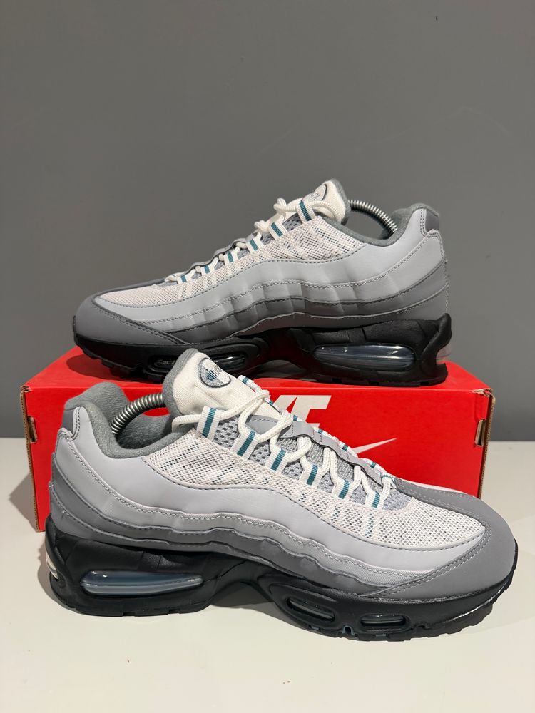 Nike Air Max 95 OG Big Bubble Cool Grey Silver UK 7.5 obraz 2
