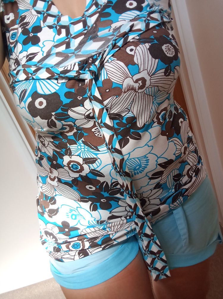 Y2k Jane Norman Floral Wrap Dress image 2