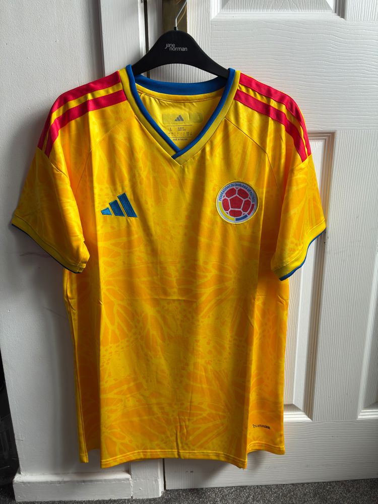 Adidas Originals Adidas Yellow Colombia Football Jersey product image