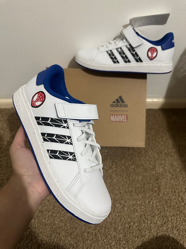 Adidas Originals Adidas Marvel Spider-Man Kids Sneakers uk6 product image
