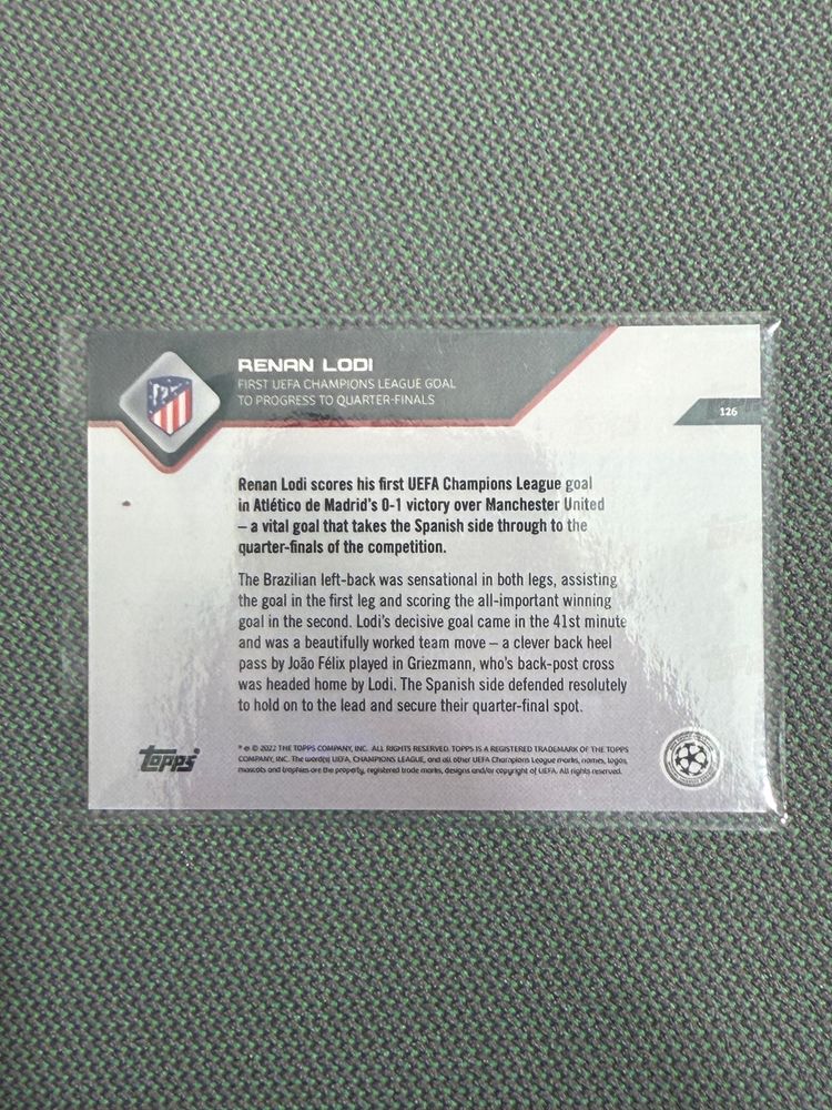 Topps Now  Renan Lodi 66/99   image 2