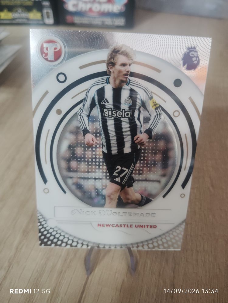 Topps premier nick voltemade Newcastle United  image 1