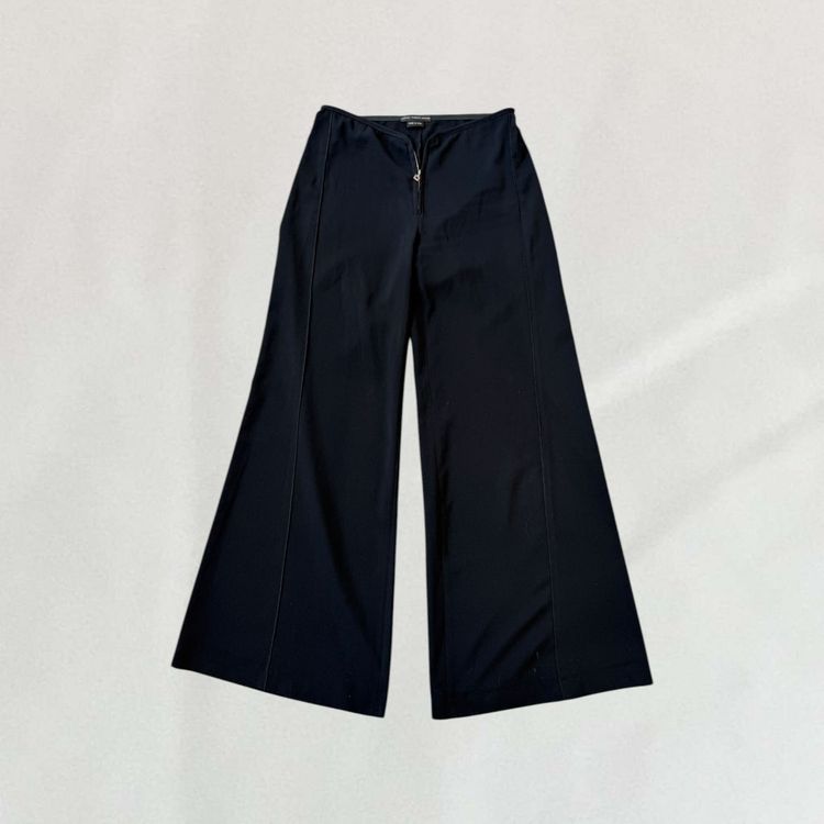 Marithé + François Girbaud zipper detail trousers