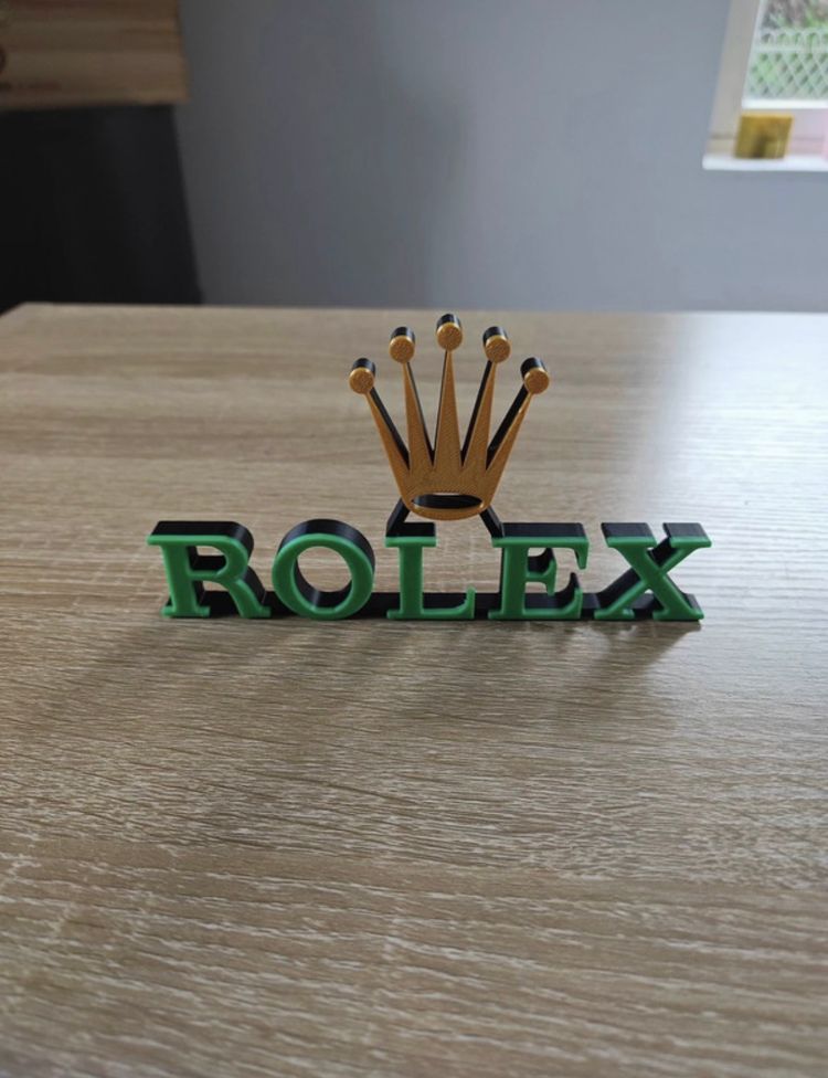 Rolex Logo 3D image 2