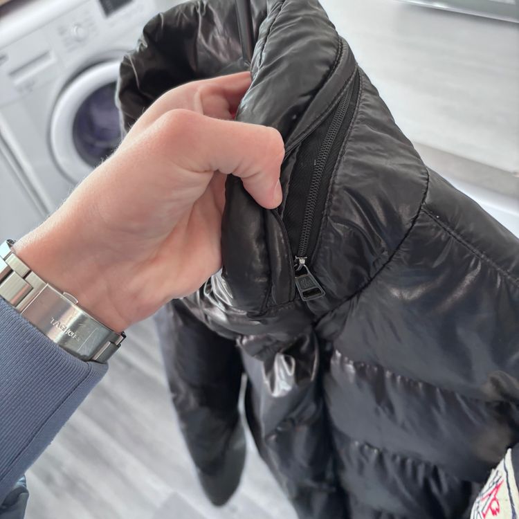  Moncler EVEREST black puffer jacket (size 2 - Small)  image 7