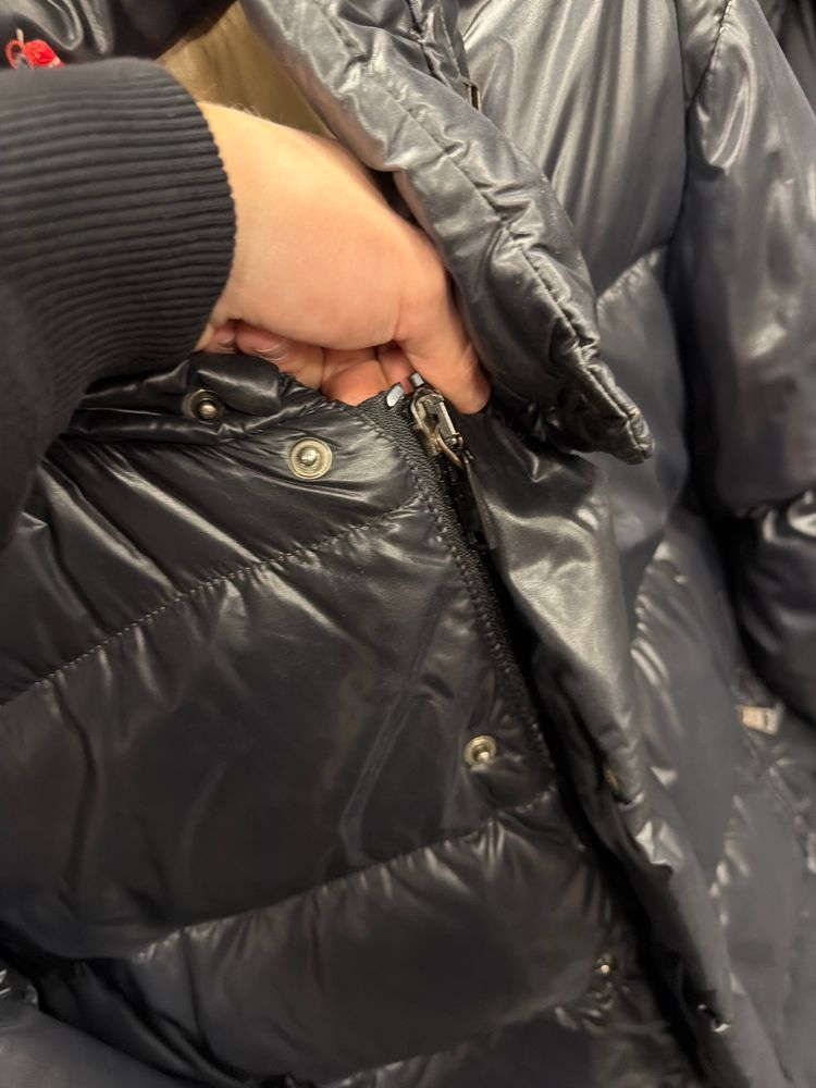  Moncler EVEREST black puffer jacket (size 2 - Small)  image 9