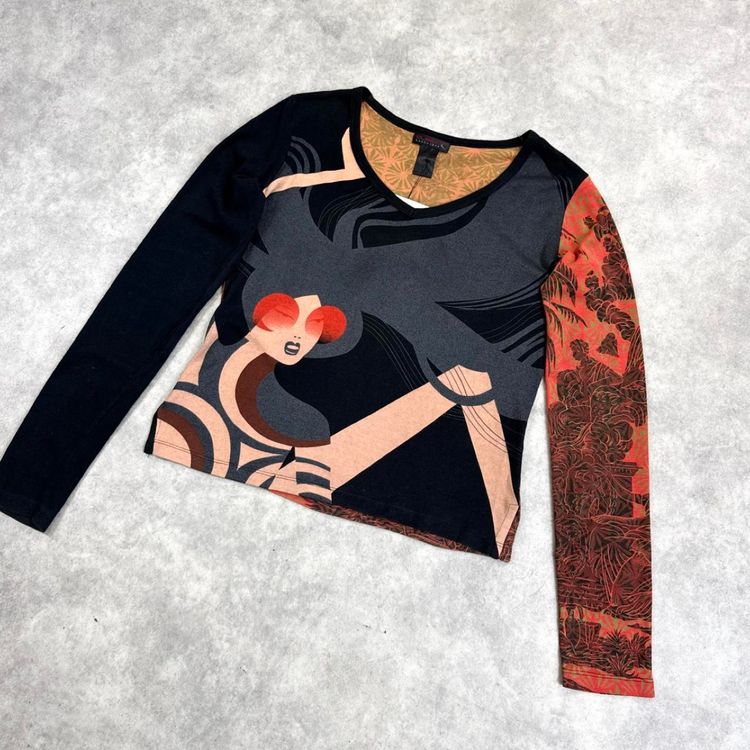 Custo Barcelona Long Sleeve Top image 2