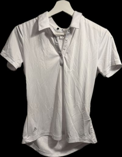 Adidas vintage White Polo Shirt