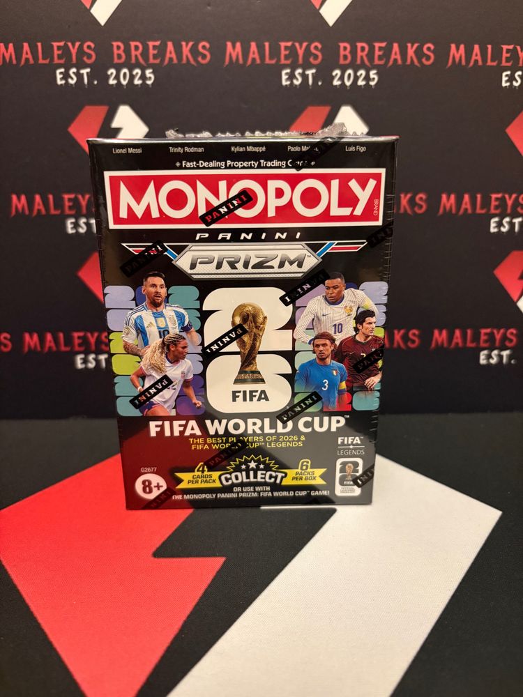 Panini Prizm Monopoly Fifa World Cup Blaster 