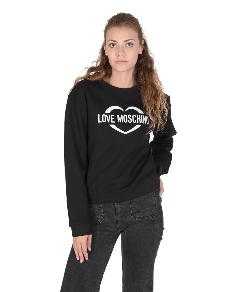Love Moschino Black Sweatshirt