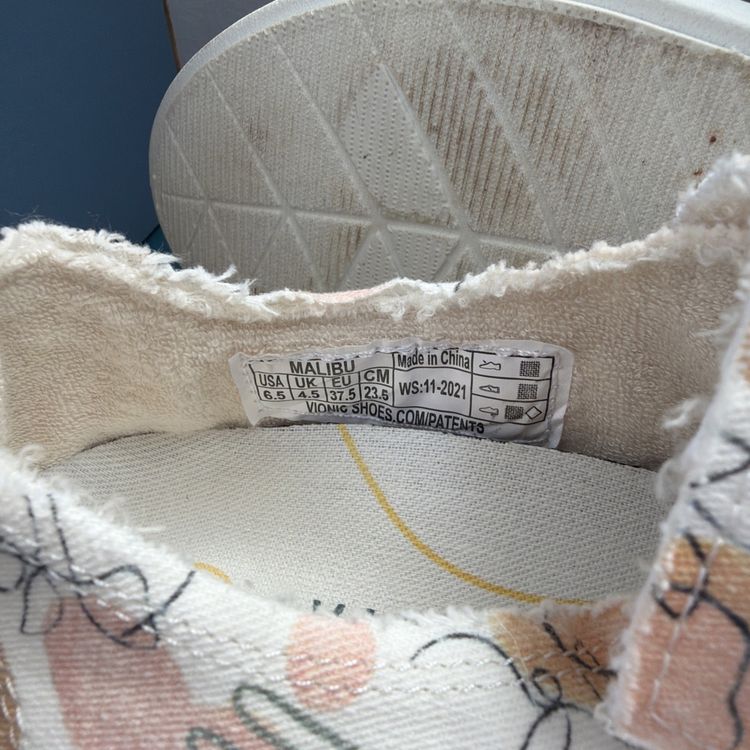 Vionic Malibu Beach Canvas Pumps Shoes Trainers Uk 4 With Box image 4