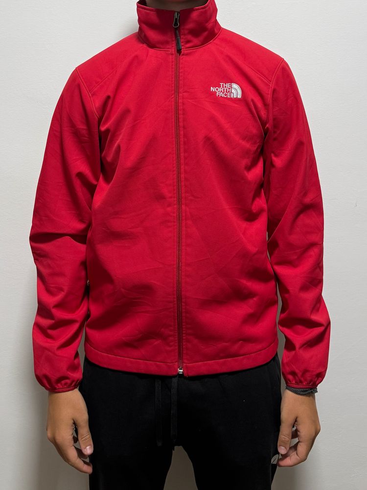 The North Face Red Zip-Up Jacket image 1