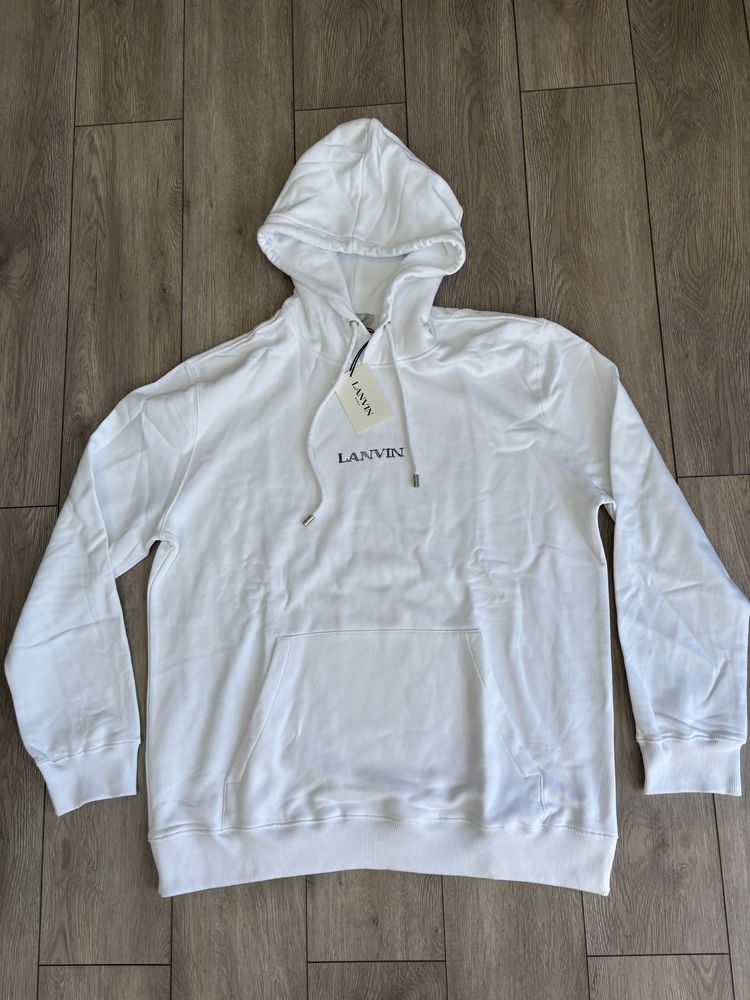 Lanvin White Hoodie XL PTP 26 RRP £700
