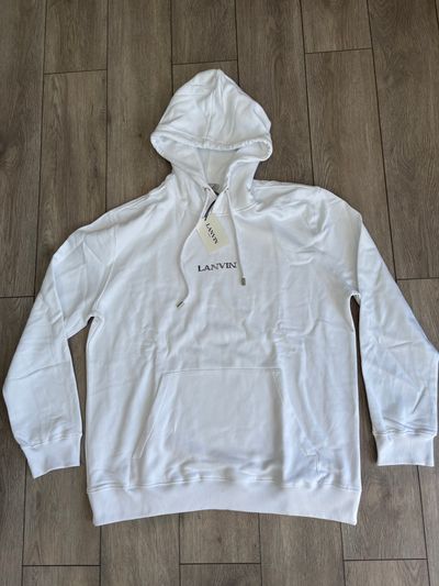 Lanvin White Hoodie XL PTP 26 RRP £700