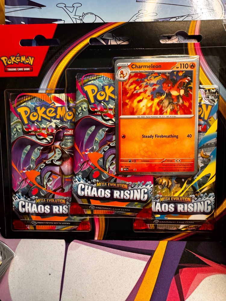 Pokémon Pokémon Trading Card Game Chaos Rising Charmeleon Pack product image