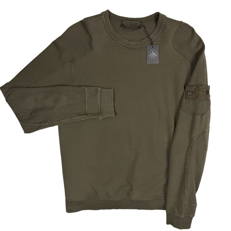 Sudadera Stone Island Ghost verde - talla M