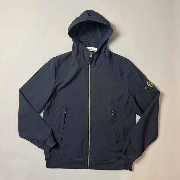 Stone Island Navy Blue Light Soft Shell R - Medium