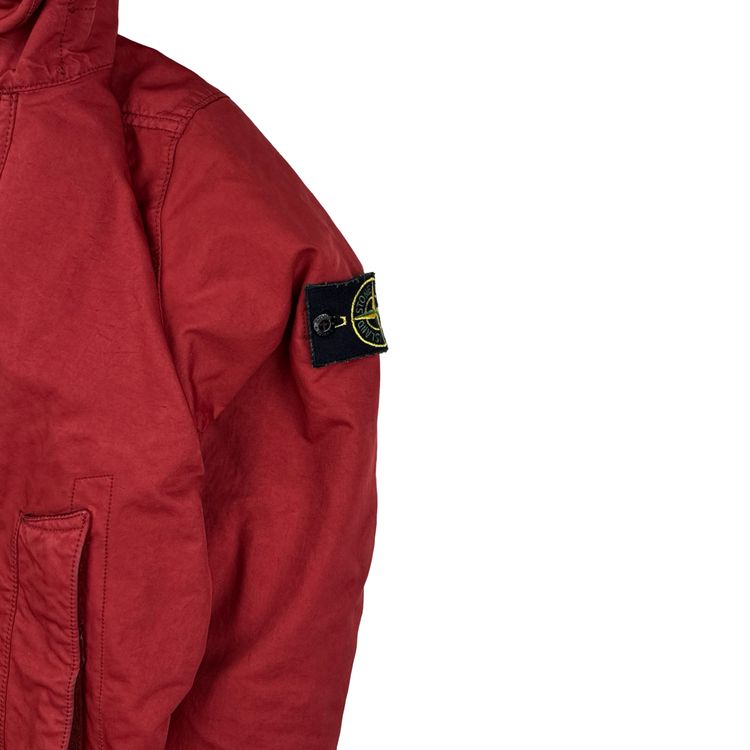 Stone Island 2015 Silver Sherling Liner Fur Hood David TC Jacket - Small image 2