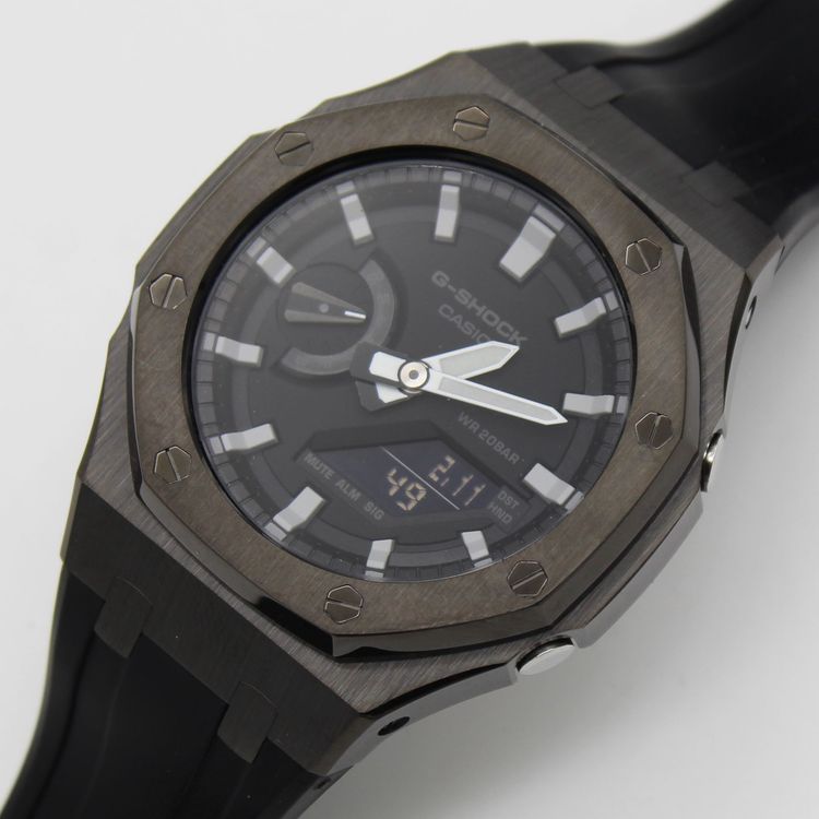 Casio G-Shock GA 2100 Casio oak mod Black image 6