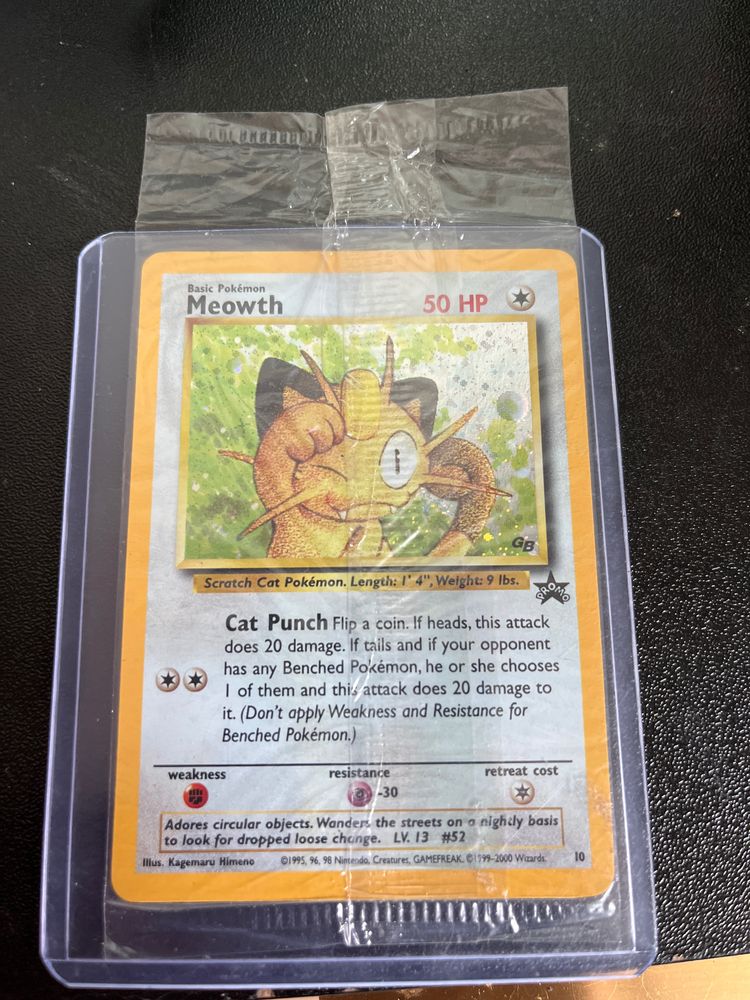 Pokémon Meowth Pokémon Trading Card product image