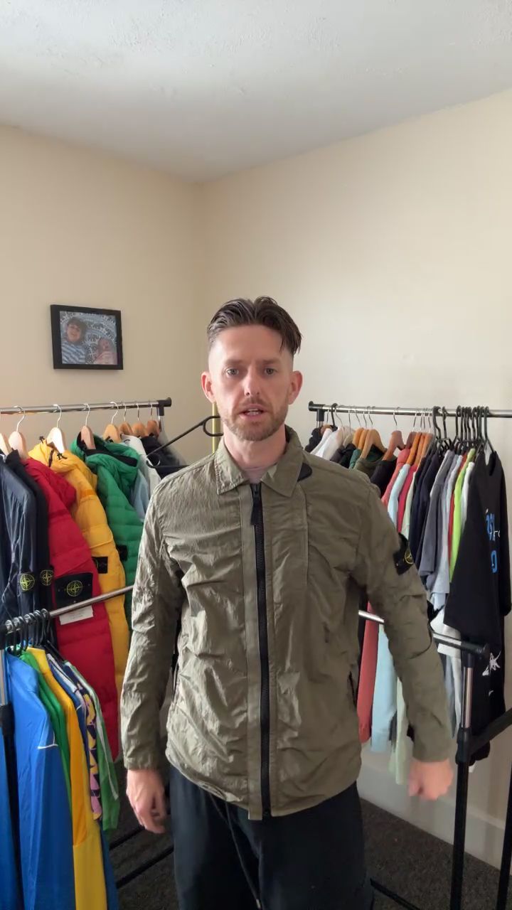 Stone Island Metal Nylon Overshirt  image 1