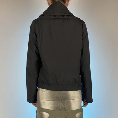 black puffer pullover 1
