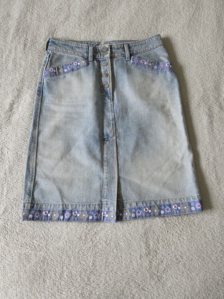 Rifle Denim Skirt
