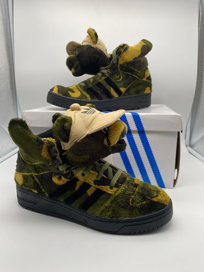 adidas Jeremy Scott CAMO BEAR sneakers