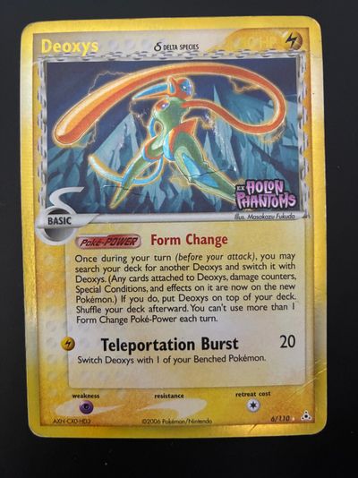 Deoxys Delta Species Reverse Stamped ENG PL Pokémon Card