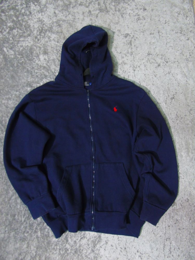 Polo Ralph Lauren Navy Zip-Up Hoodie image 1