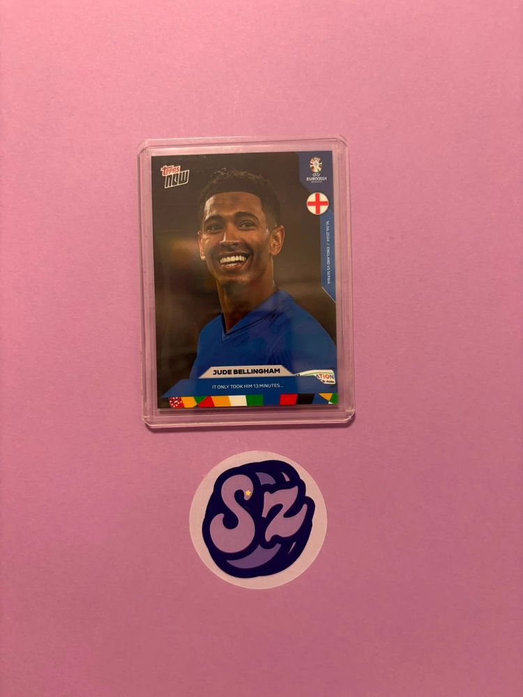 Topps Jude Bellingham Topps Now It Only Took Him 13 Minutes product image