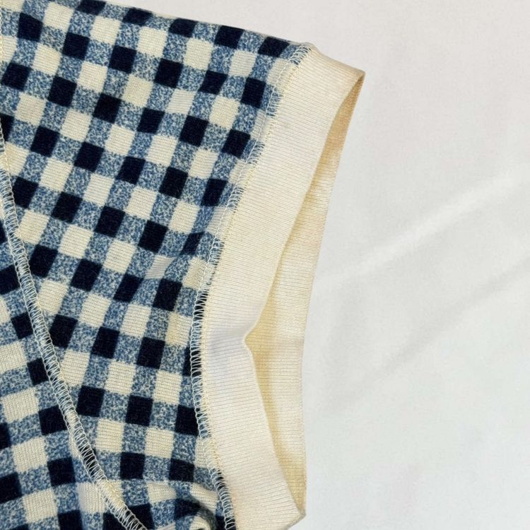 Jean Paul Gaultier gingham T-shirt imagen 5