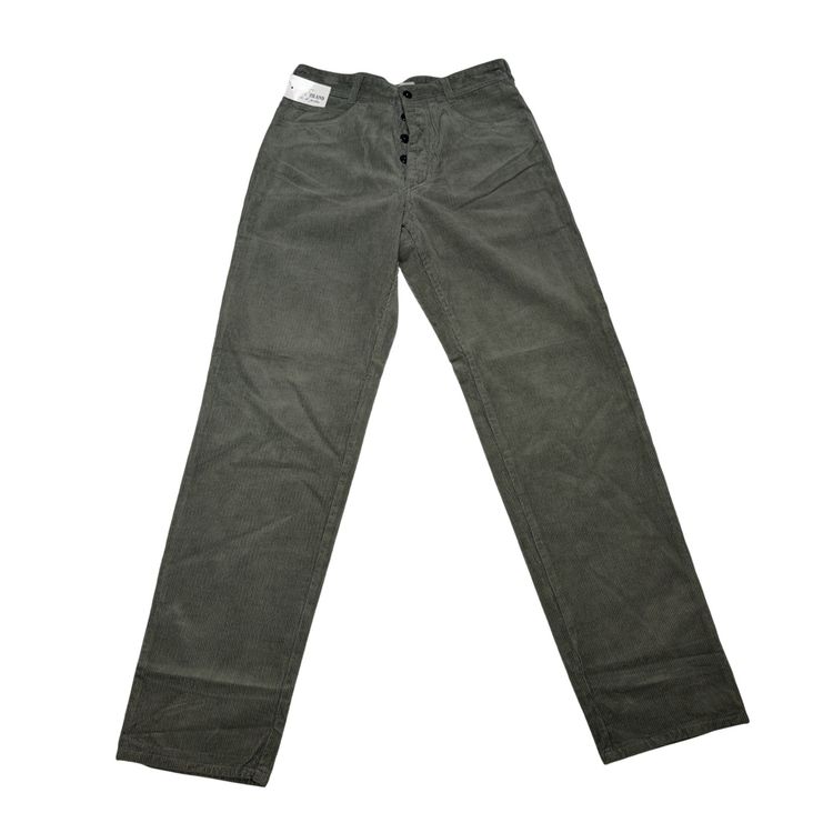 Stone Island 1992 Marina Corduroy Green Trousers image 1